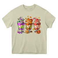 Mossy Hallothanksmas coffee cups Heavy Core Tee - NancyCooperArtShop
