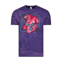 Cloud Purple nurse scrub life olivia Vintage Tee - OliviaCreatesArt
