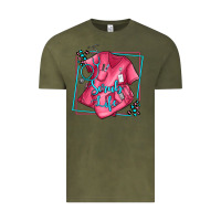 Vintage Olive nurse scrub life olivia Vintage Tee - OliviaCreatesArt