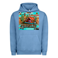 Pigment Pebble Blue traveler tumbler Urban Hoodie - JahusDesignShop