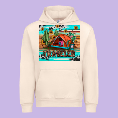 Traveler Tumbler Urban Hoodie Designed By Jahusdesignshop