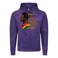 Cloud Purple I am black man Vintage Hoodie - FaDigitalArtStudio