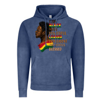 Vintage Denim I am black man Vintage Hoodie - FaDigitalArtStudio