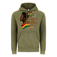 Vintage Olive I am black man Vintage Hoodie - FaDigitalArtStudio