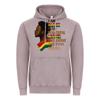 Vintage Zinc I am black man Vintage Hoodie - FaDigitalArtStudio