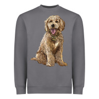 Storm goldendoodle Heavyweight Sweatshirt - BarkalooDesign
