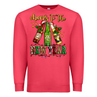 Cardinal cheers to the new year with beers Premium Sweatshirt - AdoDesignShop