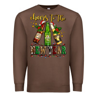 Chestnut cheers to the new year with beers Premium Sweatshirt - AdoDesignShop