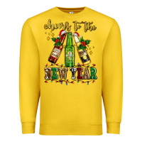 Lemon cheers to the new year with beers Premium Sweatshirt - AdoDesignShop