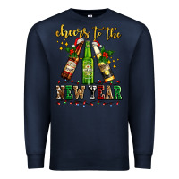 Navy cheers to the new year with beers Premium Sweatshirt - AdoDesignShop