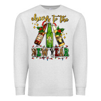 Cheers To The New Year With Beers Premium Sweatshirt | Teevron