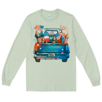 Matcha Customize USA truck Long Sleeve Tee - FaDigitalArtStudio