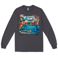 Smoke Customize USA truck Long Sleeve Tee - FaDigitalArtStudio