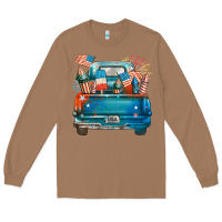 Toasted Coconut Customize USA truck Long Sleeve Tee - FaDigitalArtStudio
