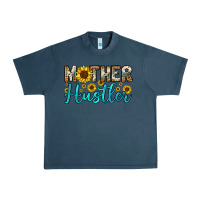 Midnight Navy mother hustler Urban Heavy Tee - OliviaCreatesArt