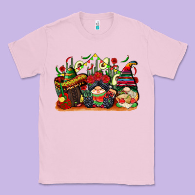 Cinco De Mayo Gnomes Classic Tee Designed By Cowgirlartshop