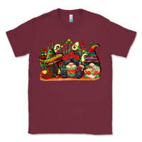 Burgundy cinco de mayo gnomes Classic Tee - CowGirlArtShop