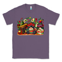 Lavender cinco de mayo gnomes Classic Tee - CowGirlArtShop