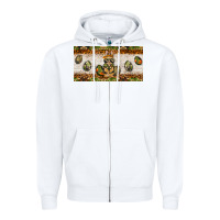White easter camouflage egg hunter bunny license plate template Zipper Hoodie - BarkalooDesign