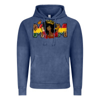 Vintage Denim Juneteenth mom Vintage Hoodie - FaDigitalArtStudio