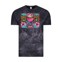 Cloud Black mom fuel coffee cup Vintage Tee - OliviaCreatesArt