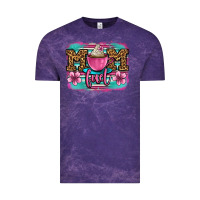 Cloud Purple mom fuel coffee cup Vintage Tee - OliviaCreatesArt