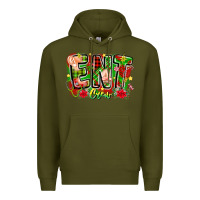 Army Green ent crew christmas Premium Hoodie - CowhideDigitalArt