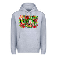 Heather Grey ent crew christmas Premium Hoodie - CowhideDigitalArt