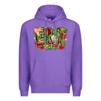 Purple ent crew christmas Premium Hoodie - CowhideDigitalArt