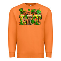 Carrot st patricks lets get lit Premium Sweatshirt - AdoDesignShop