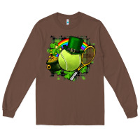 Chestnut St. Patrick's Day Tennis Long Sleeve Tee - FaDigitalArtStudio