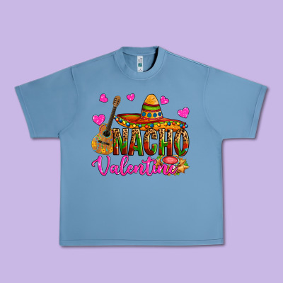 Nacho Valentine Urban Heavy Tee Designed By Oliviacreatesart