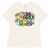 Bone little miss mardi gras Ladies Tee - CowGirlArtShop