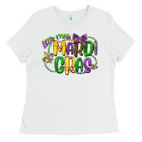Little Miss Mardi Gras Ladies Tee | Teevron