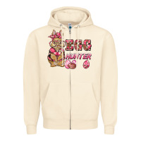 Sandshell easter pink camouflage egg hunter  bunny Zipper Hoodie - BarkalooDesign