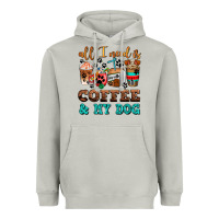 Moon Dust all i need is coffee and my dog Heavyweight Hoodie - AdoDesignShop