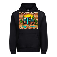 Black happy camper Urban Hoodie - JahusDesignShop