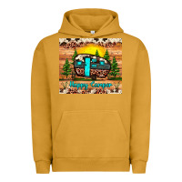 Pigment Peanut Butter happy camper Urban Hoodie - JahusDesignShop
