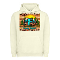 Pigment Pistachio happy camper Urban Hoodie - JahusDesignShop