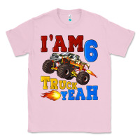 Bubblegum Pink i'am six truck yeah Classic Tee - Artiststas