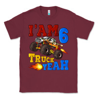 Burgundy i'am six truck yeah Classic Tee - Artiststas