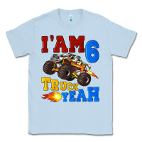 Dusty Blue i'am six truck yeah Classic Tee - Artiststas