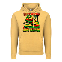 Vintage Mustard Steppin' into Juneteenth Vintage Hoodie - FaDigitalArtStudio