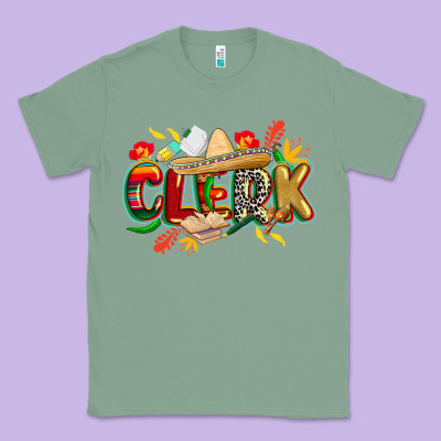 Cinco De Mayo Clerk Classic Tee Designed By Cowgirlartshop