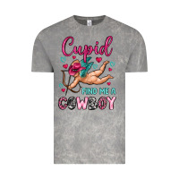 Cloud Rock cupid find me a cowboy Vintage Tee - OliviaCreatesArt