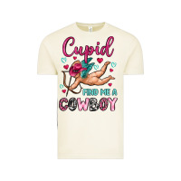 Vintage Arctic cupid find me a cowboy Vintage Tee - OliviaCreatesArt