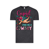 Vintage Black cupid find me a cowboy Vintage Tee - OliviaCreatesArt
