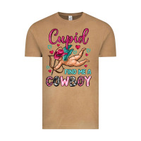 Cupid Find Me A Cowboy Vintage Tee | Teevron