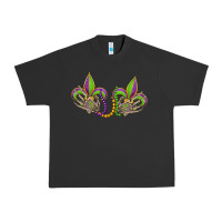 Pigment Black skeleton hands mardi gras Urban Heavy Tee - OliviaCreatesArt