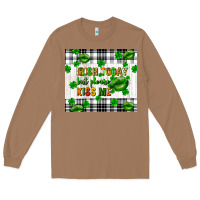 Toasted Coconut Irish today but please kiss me st. patricks day Long Sleeve Tee - FaDigitalArtStudio